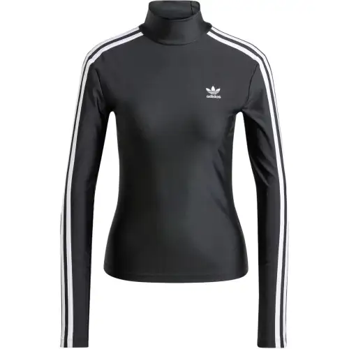 Adidas Originals Adicolor 3 Stripes Turtleneck Long Sleeve Tee