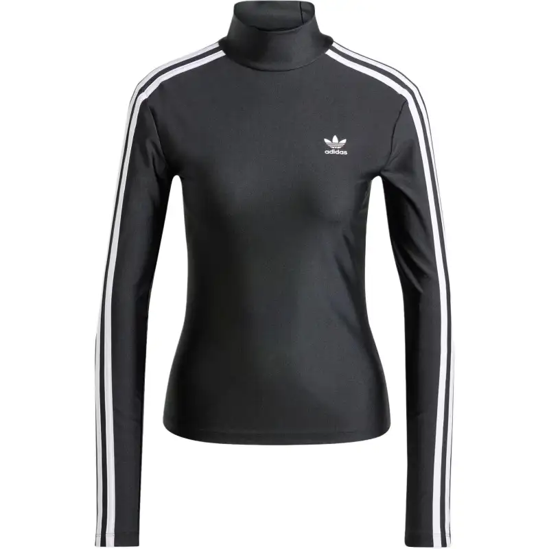 Adidas Originals Adicolor 3 Stripes Turtleneck Long Sleeve Tee