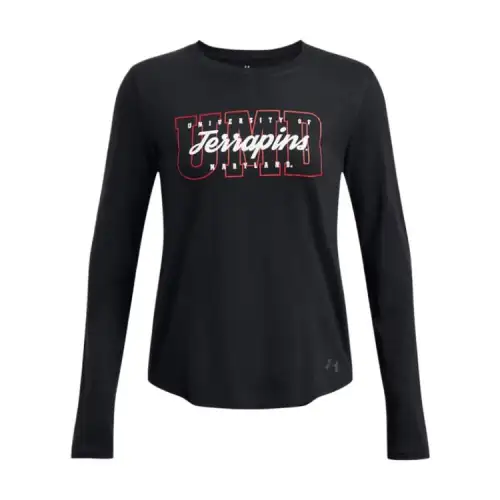 Under Armour Performance CottonCollegiate Regular T Shirt Women's Black