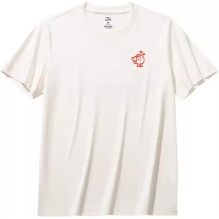 Anta x CHAOJIZHIWU,LIANMINGKUAN Life Collection T Shirt Women's Warm Jade White