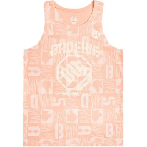 Li Ning Badfive Basketball Jersey Men's Sunset Orange Jacquard Moonlight Gray