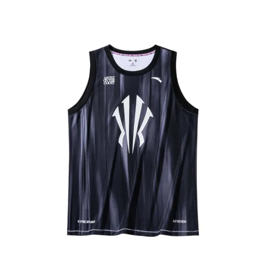 Anta Basketball Jersey Unisex Basic Black