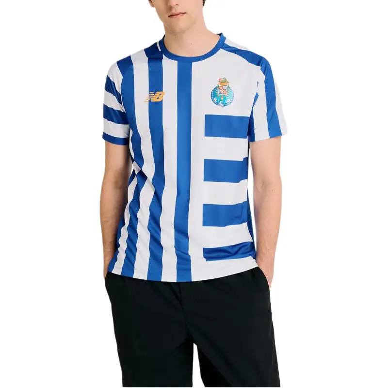 New Balance Soccer Jersey Men's White Blue