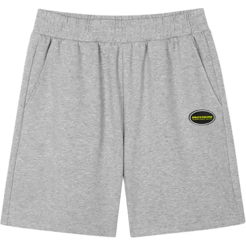 Skechers Colorful Casual Shorts Men's Medium Heather Gray