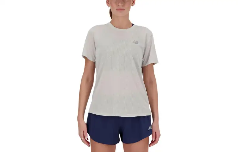 New Balance Athletics Amplified T Shirt Women's Heather Cool Gray