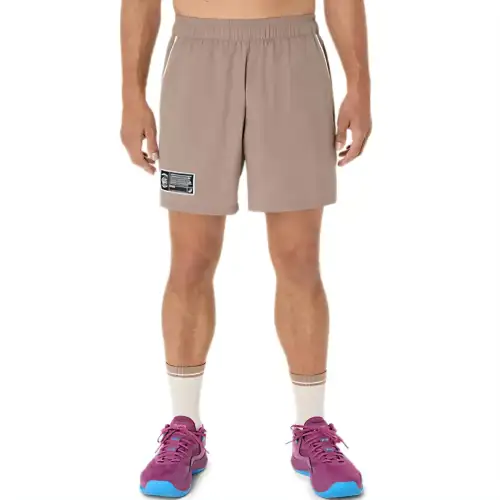 Asics MIDTOWN KRAKENS Sports Shorts Men's Oil Cloth Gray