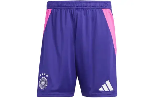 Adidas Germany 24 Away Shorts Soccer Bottom Fan Edition, German National Team, Away Men's Collegiate Purple