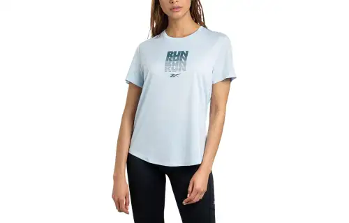 Reebok Running Speedwick T Shirt Women's Light Blue