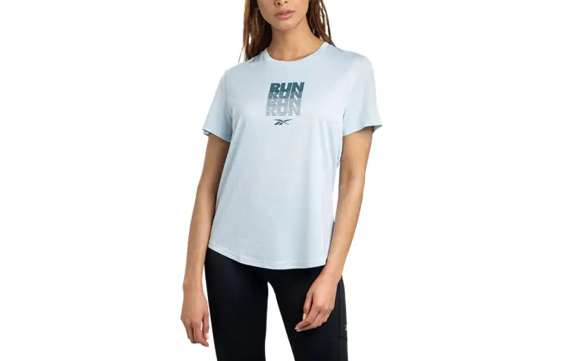 Reebok Running Speedwick T Shirt Women's Light Blue