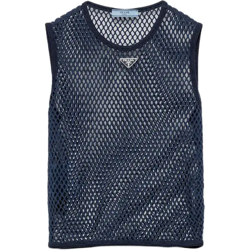 Prada mesh sleeveless top