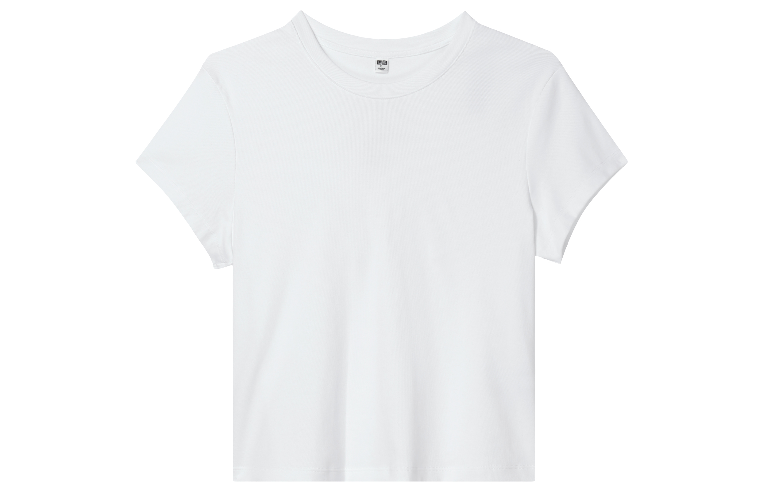 Женская футболка UNIQLO Базовая (белая)