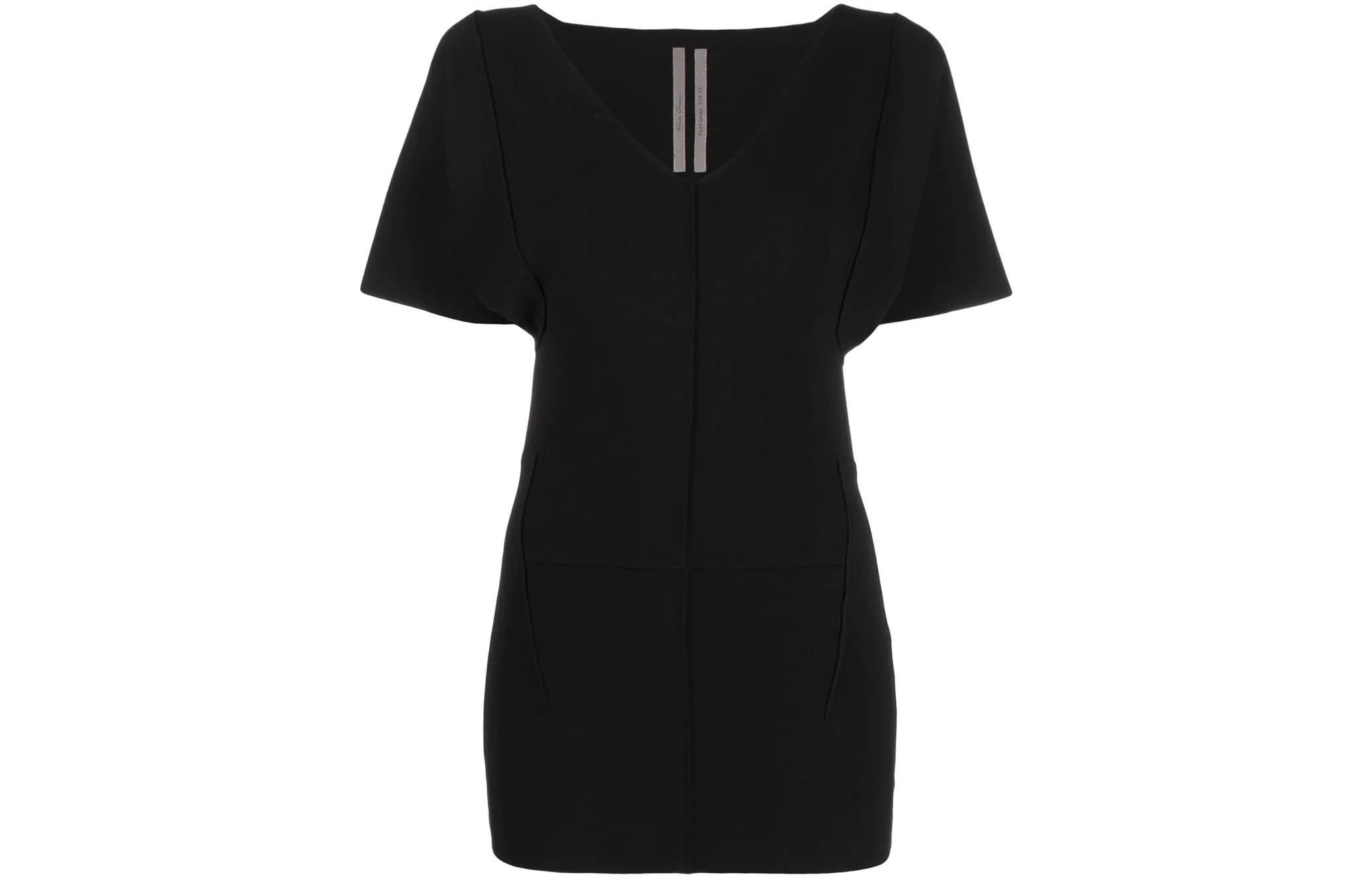 Rick Owens longline V-neck top