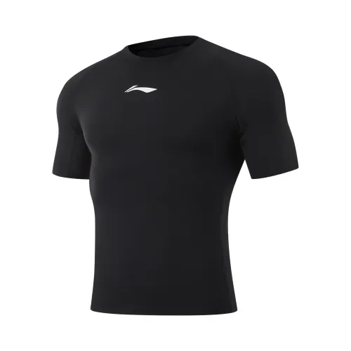 LiNing CBA Collection Professional Basketball Collection Workout Clothing Men's Black