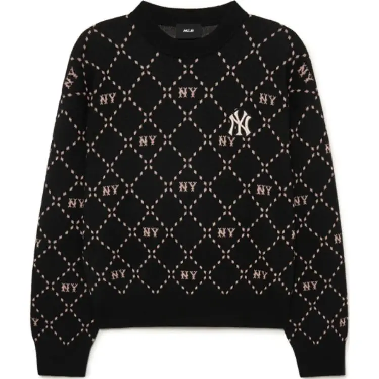 MLB Sweaters Women's Black Crew Neck Moderate Other
