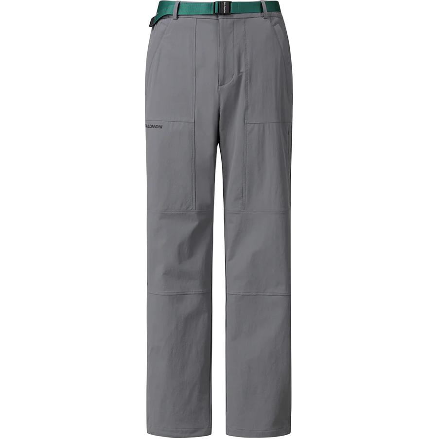 SALOMON Sports Pants Unisex Gray
