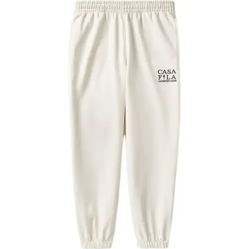 FILA Jogger FW24 Country Club Sports Pants Men's Ecru