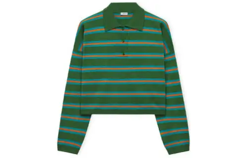 LOEWE Polo Sweater 'Green'