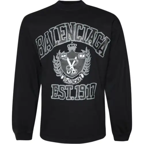 Balenciaga Sweatshirt 'Washed Black'