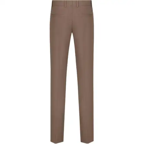 DIOR Quarterly New Products Casual Pants Men's Brown Moderate Straight Fit Pants