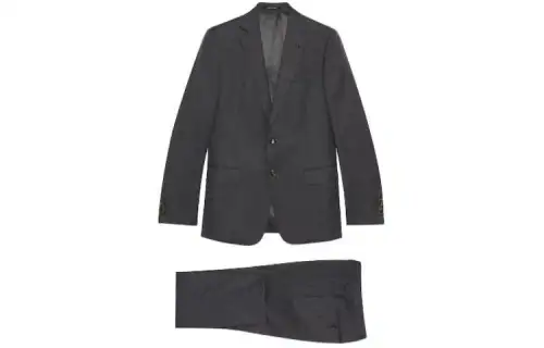 GUCCI FW23 Business Suit Men's Gray