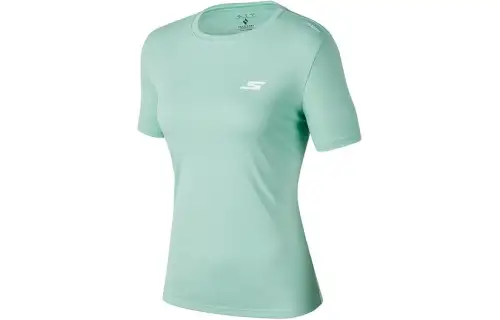 Skechers T Shirt Women's Lichen Green