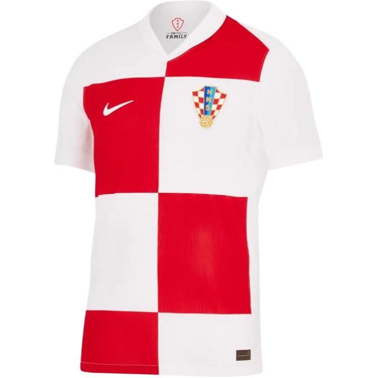 Nike Croatia 2024/25 Match Home Soccer Jersey Men’s White/University Red
