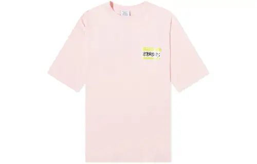 Vetements T Shirts Women's Pink