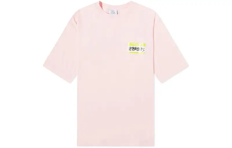 Vetements T Shirts Women's Pink