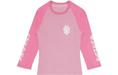 Chrome Hearts Raglan Sleeve T Shirt Women's Pink