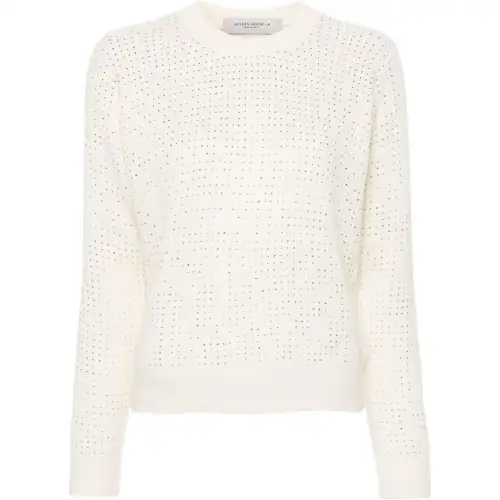 Golden Goose crystal embellished virgin wool jumper