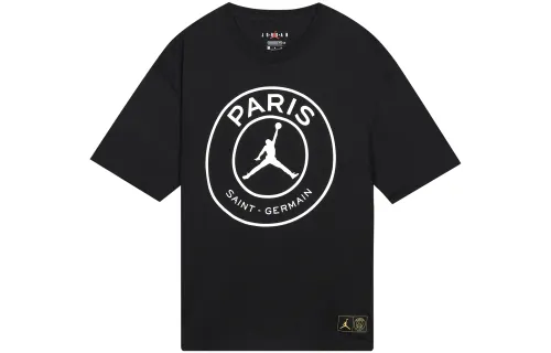 Jordan Drop Shoulder Sleeve T Shirt Women's Black
