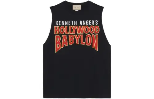 GUCCI Hollywood Babylon Tank Top Black