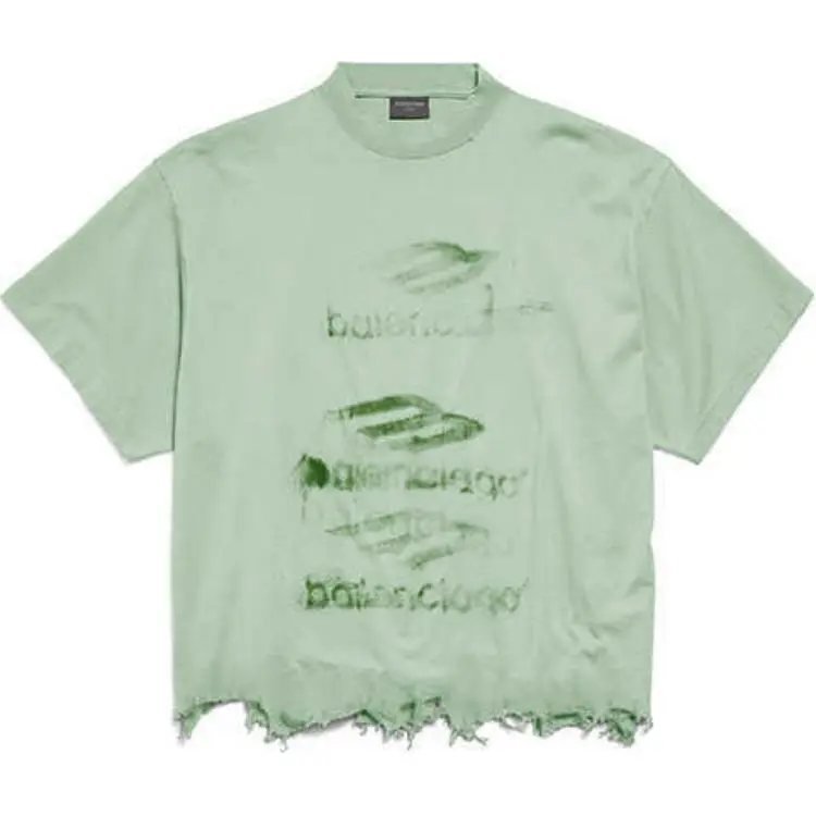 Balenciaga T Shirt Women's Green