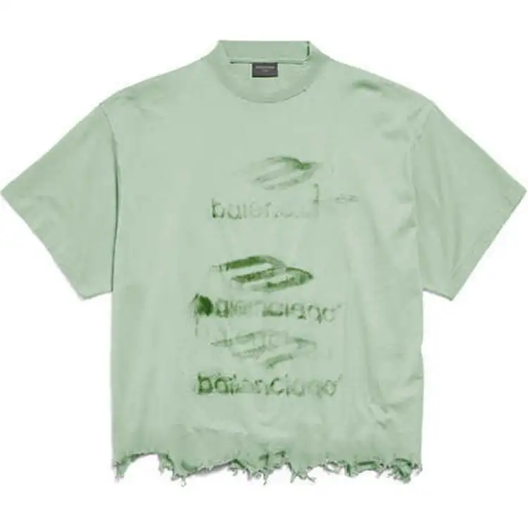 Balenciaga T Shirt Women's Green