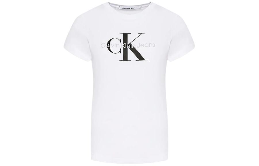 Женская футболка CALVIN KLEIN Logo (белая)
