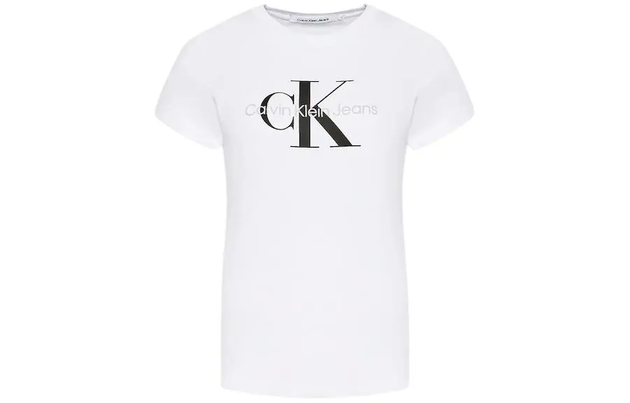 CALVIN KLEIN Regular T Shirt Women's White
