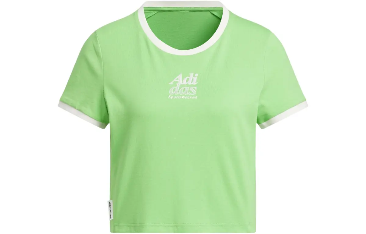 Adidas T Shirt Women's Sour Green