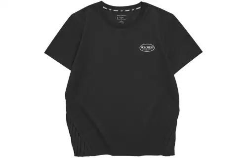 Skechers T Shirt Women's Carbon Black
