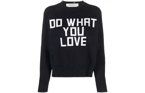 Golden Goose SS22 Sweater Women's Navy Blue