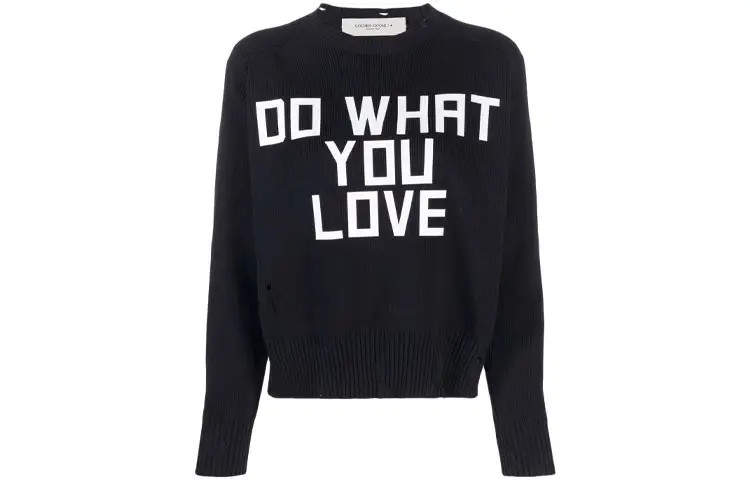 Golden Goose SS22 Sweater Women's Navy Blue