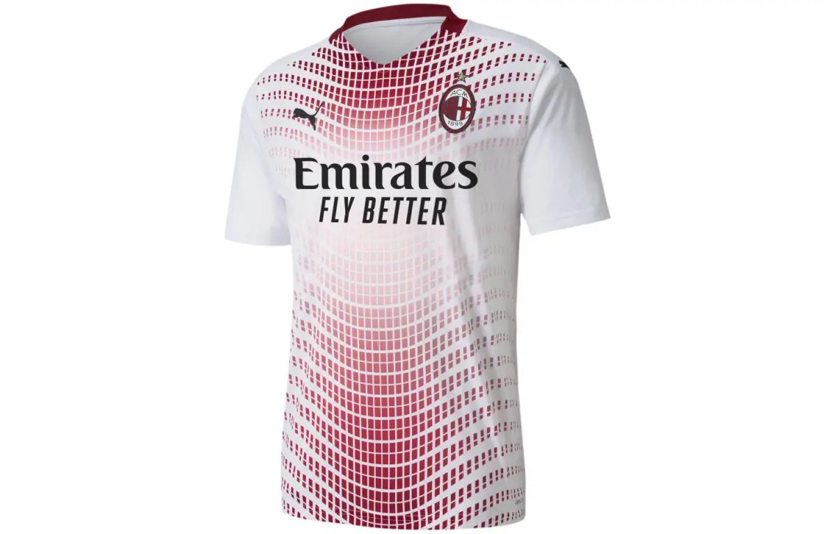 PUMA AC Milan Away Replica Shirt Soccer Jersey Men's White