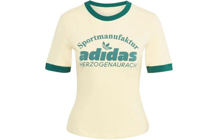 Adidas Originals RETRO GRX T Shirt Women's Yellow
