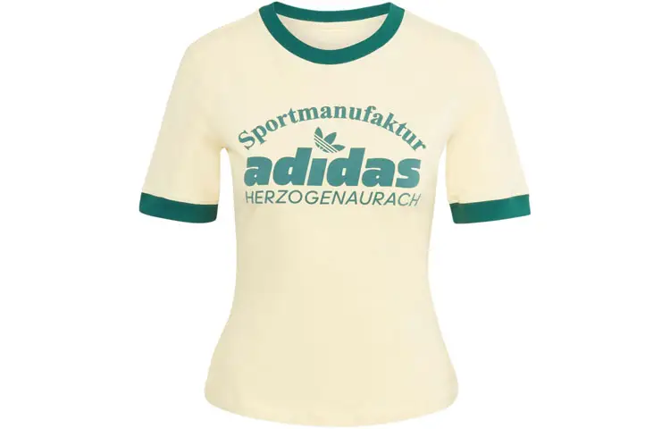 Adidas Originals RETRO GRX T Shirt Women's Yellow