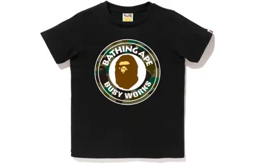 A BATHING APE T Shirts Women's Crew Neck Moderate Straight Fit