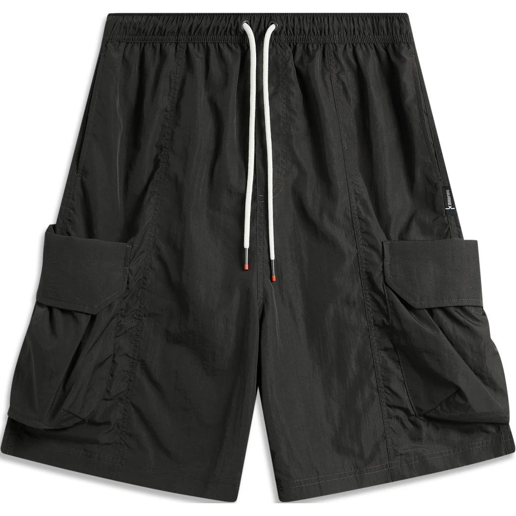 Li Ning BADFIVE Sports Shorts Men’s Obsidian Gray