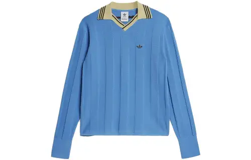 Adidas X Wales Bonner Knit Long Sleeve Football Tee