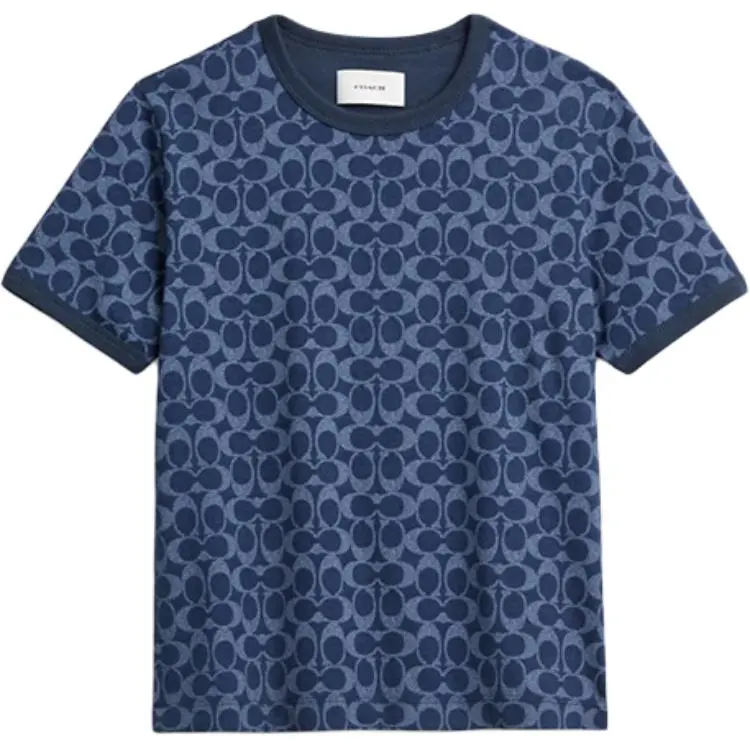 COACH Regular T Shirt Women's Blue