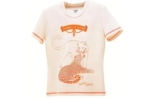 HERMES FW22 T Shirt Women's Beige