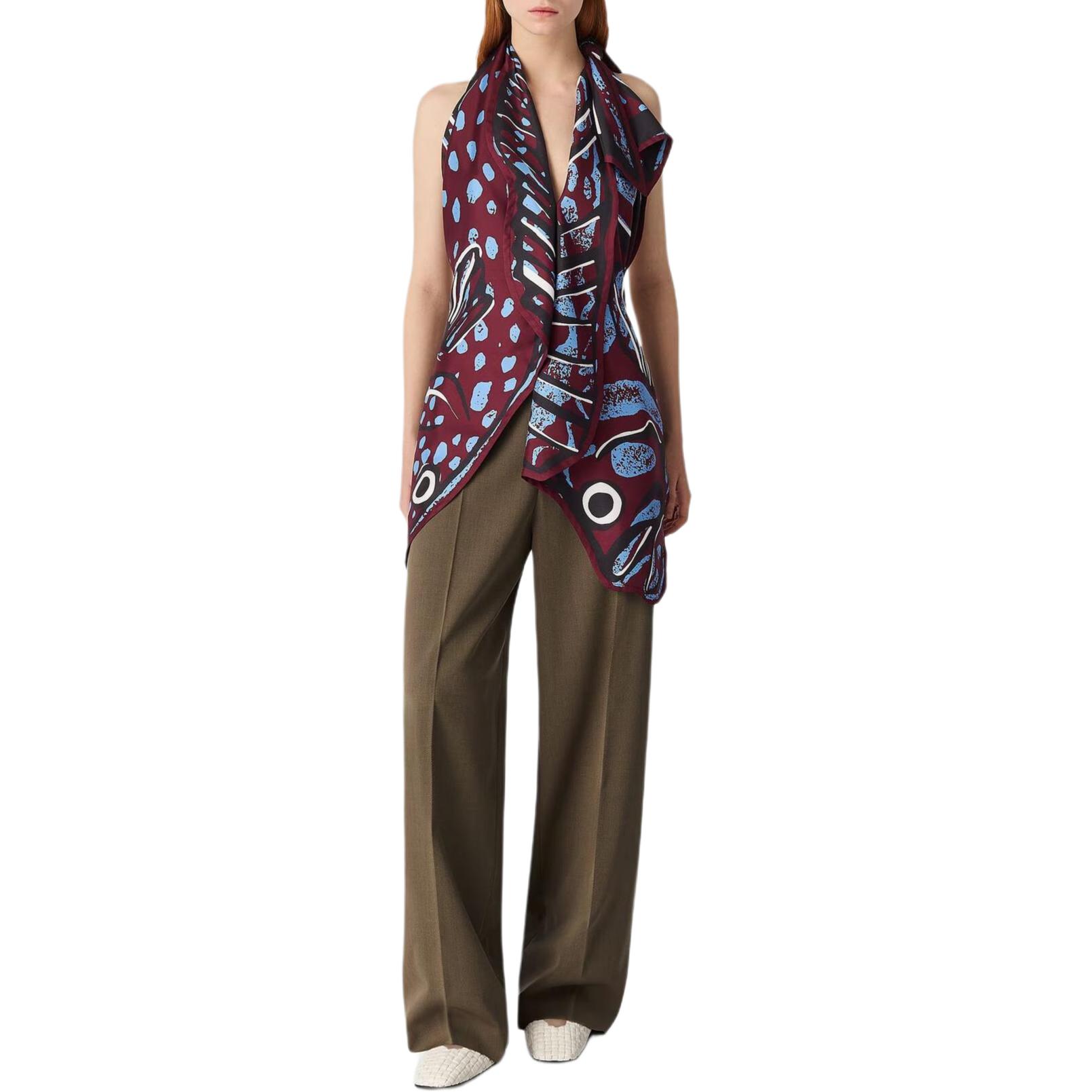 Bottega Veneta Graphic Printed Sleeveless Top