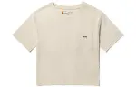 Timberland Crop Tops Women's Undyed Crew Neck Moderate